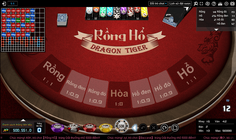 Game Rồng Hổ QQLive - Cá cược bài đơn giản, tỷ lệ thắng cao 2025 2 Luật chơi game Rồng Hổ QQLive